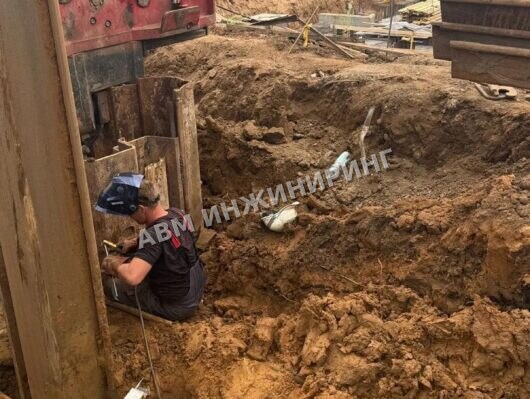 Объект «ПИК» — Вибрационные работы со шпунтовым ограждением